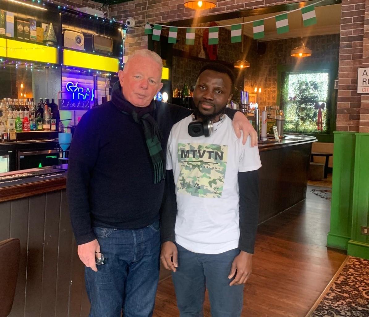 Neil and Emannuel of Mbuntu Southampton